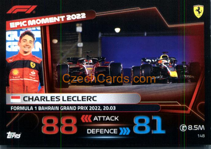 Charles Leclerc (Ferrari) 2023 Turbo Attax #148