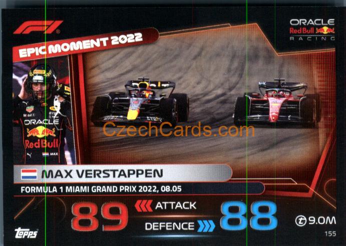 Max Verstappen (Red Bull Racing) 2023 Turbo Attax #155