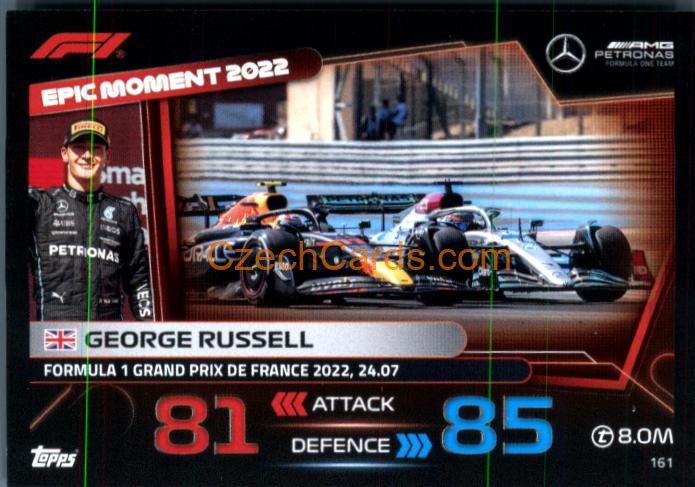 George Russell (Mercedes-AMG) 2023 Turbo Attax #161