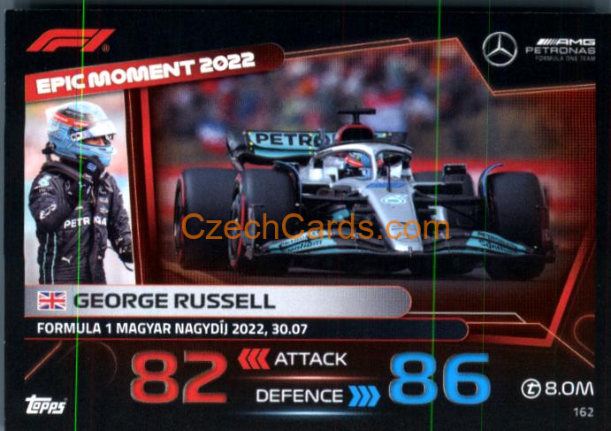 George Russell (Mercedes-AMG) 2023 Turbo Attax #162