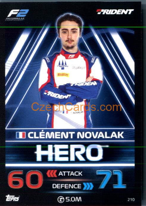 Clément Novalak (Trident) 2023 Turbo Attax #210