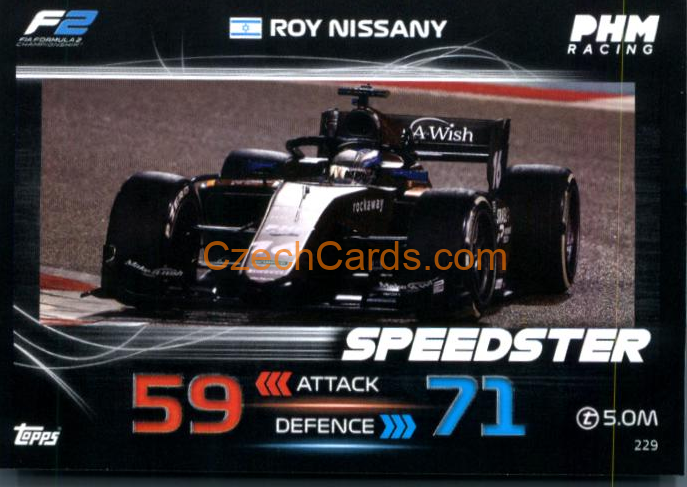 Roy Nissany (PHM Racing) 2023 Turbo Attax #229