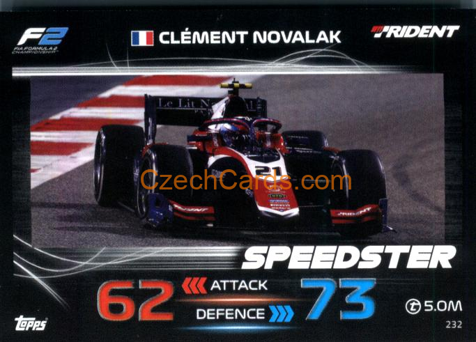 Clément Novalak (Trident) 2023 Turbo Attax #232