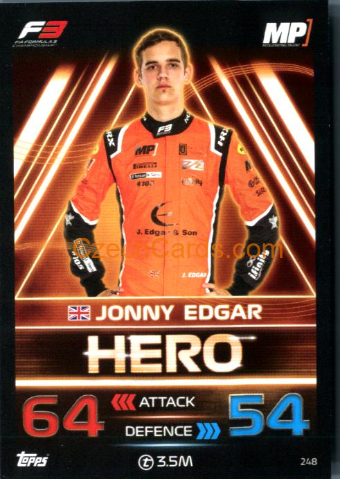 Jonny Edgar (MP Motorsport) 2023 Turbo Attax #248