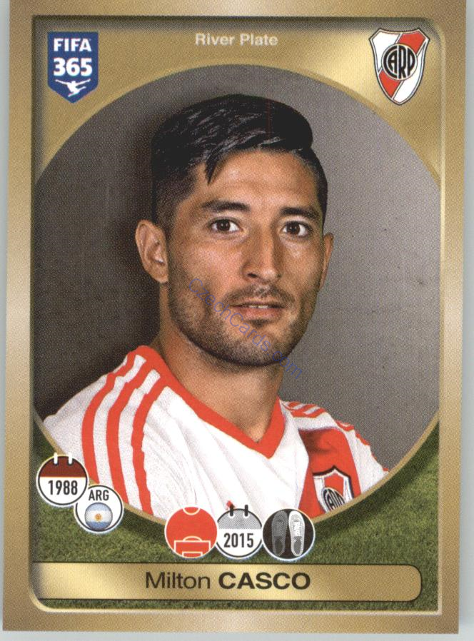 Milton Casco Panini 2017 FIFA 365 Sticker #545