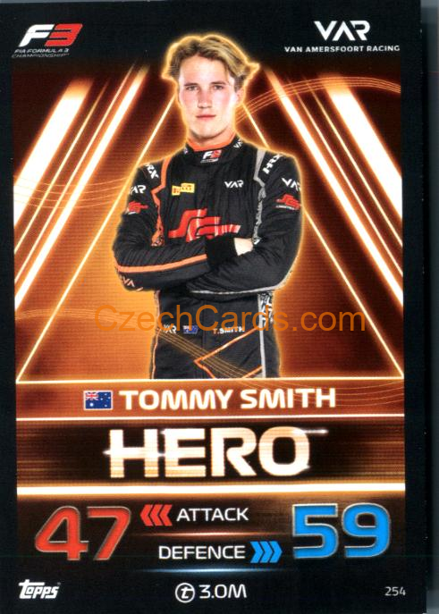 Tommy Smith (Van Amersfoort Racing) 2023 Turbo Attax #254