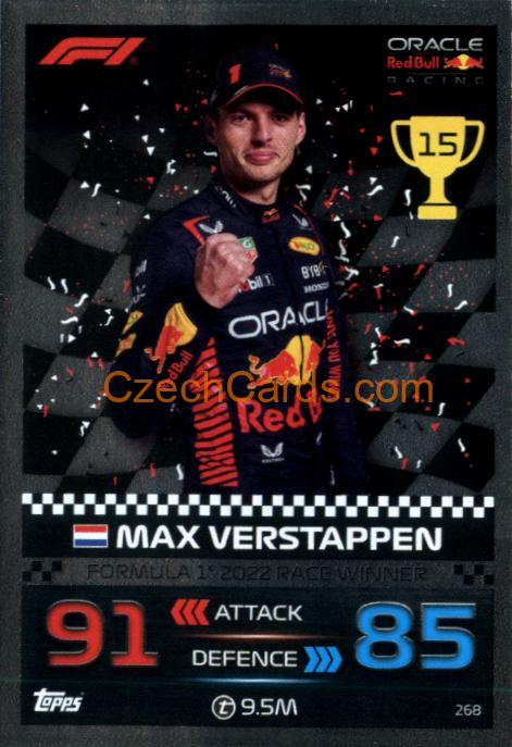 Max Verstappen (Red Bull Racing) 2023 Turbo Attax #268