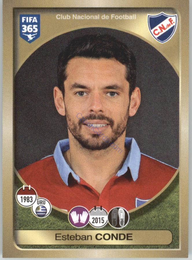 Esteban Conde Panini 2017 FIFA 365 Sticker #570