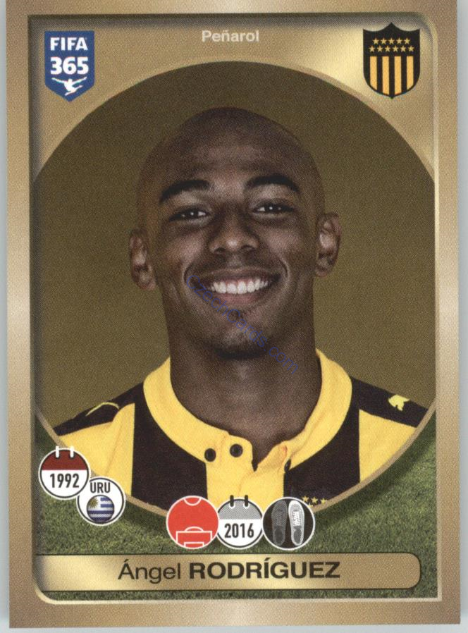 Ángel Rodríguez Panini 2017 FIFA 365 Sticker #586