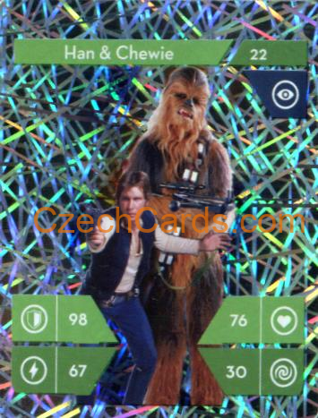 2019 Star Wars Kaufland CZ edition #22 foil