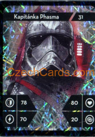 2019 Star Wars Kaufland CZ edition #31 foil