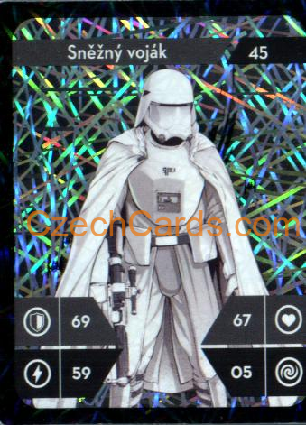 2019 Star Wars Kaufland CZ edition #45 foil