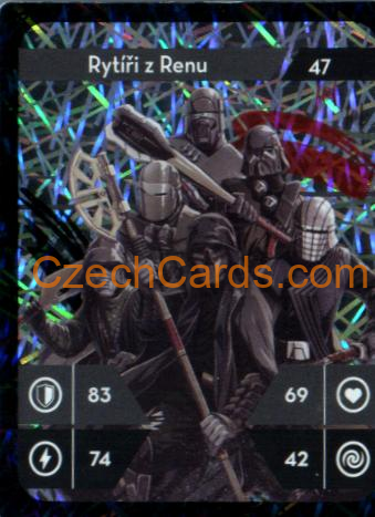 2019 Star Wars Kaufland CZ edition #47 foil