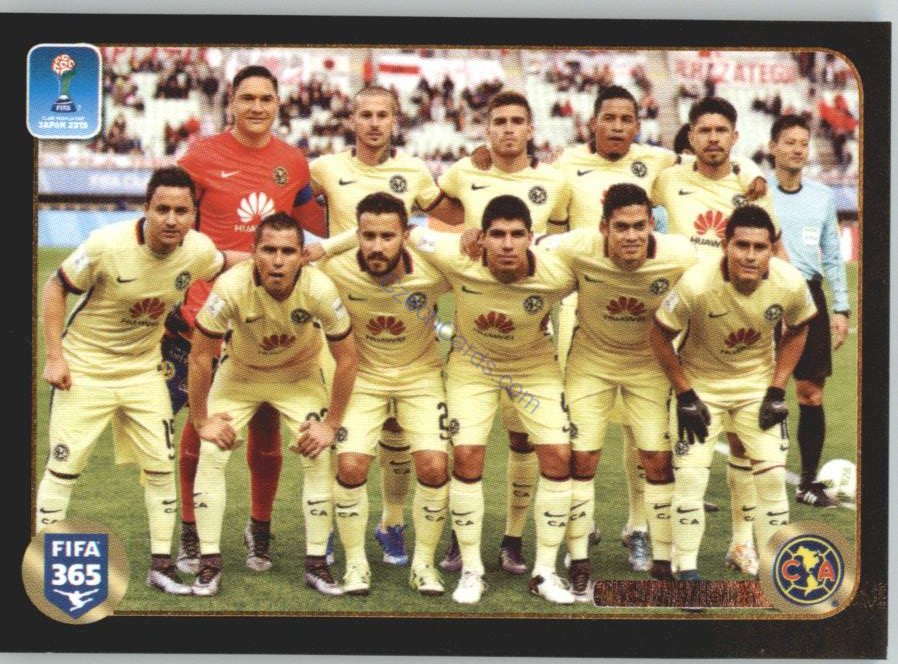 Team Photo Club América Panini 2017 FIFA 365 Sticker #658
