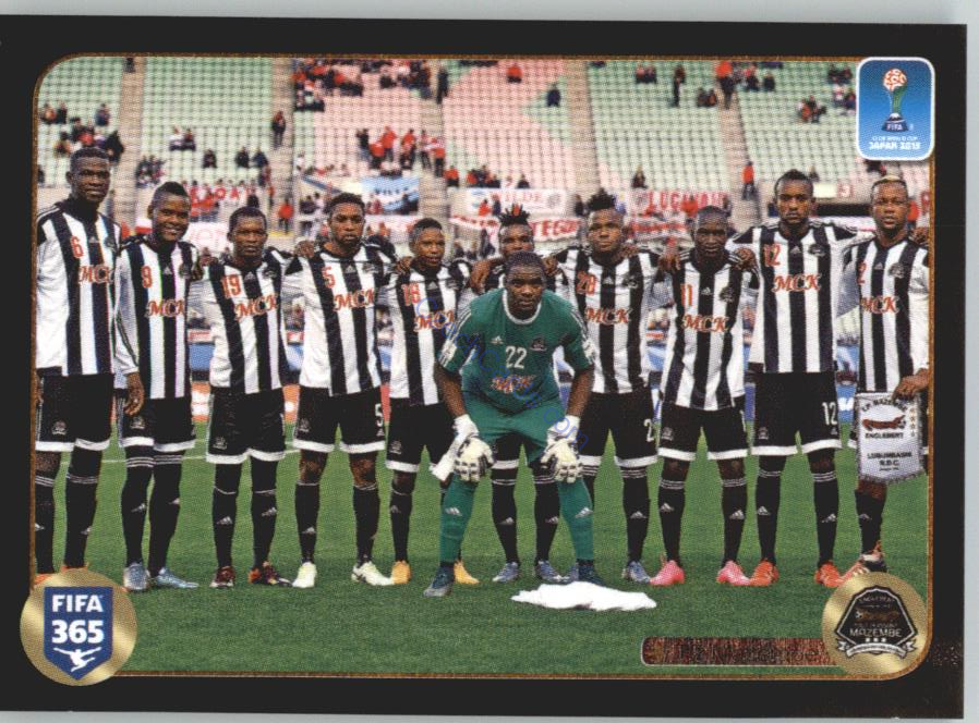 Team Photo TP Mazembe Panini 2017 FIFA 365 Sticker #665