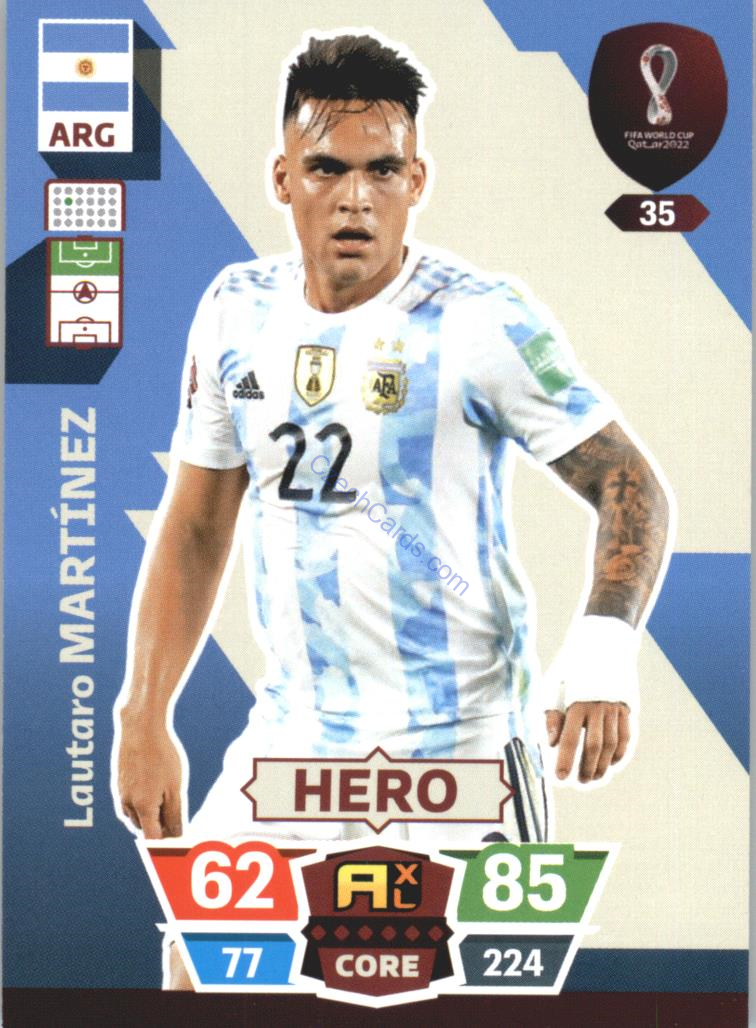 Lautaro Martínez 2022 Panini World Cup Adrenalyn #35