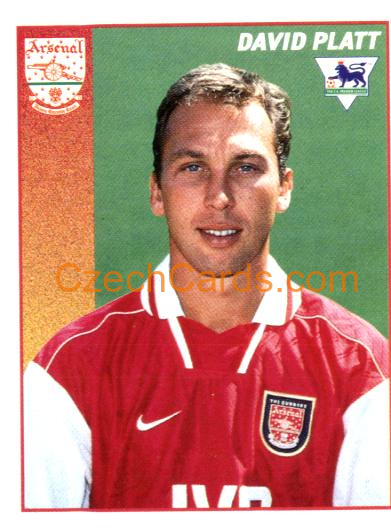 David Platt 1997 Merlin EPL Sticker #15