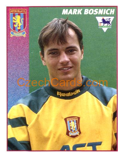 Mark Bosnich 1997 Merlin EPL Sticker #33