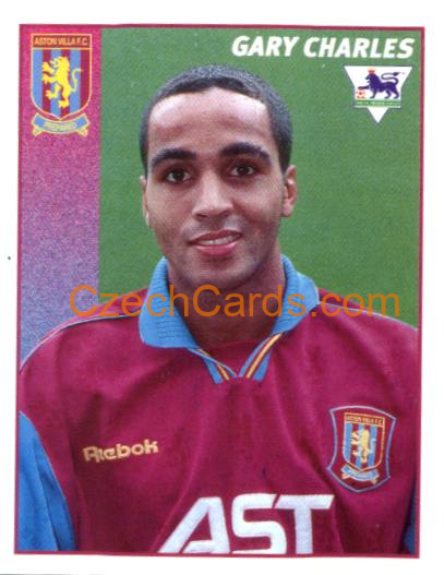 Gary Charles 1997 Merlin EPL Sticker #34