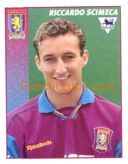Riccardo Scimeca 1997 Merlin EPL Sticker #36