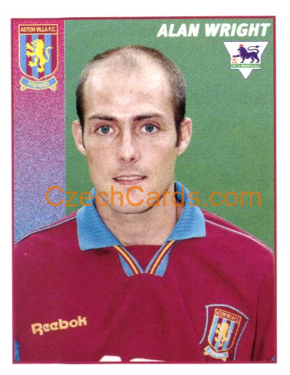 Alan Wright 1997 Merlin EPL Sticker #37