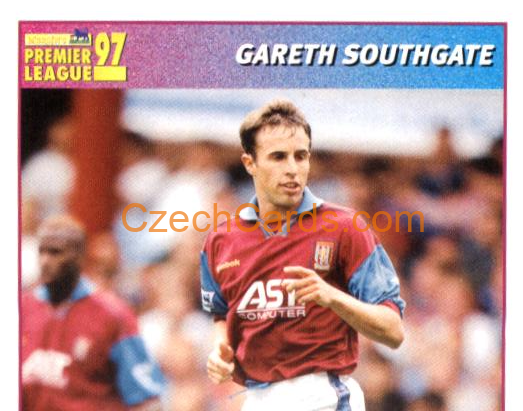 Gareth Southgate (1/2) 1997 Merlin EPL Sticker #49