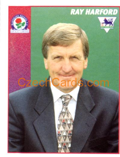 Ray Harford (Manager) 1997 Merlin EPL Sticker #55
