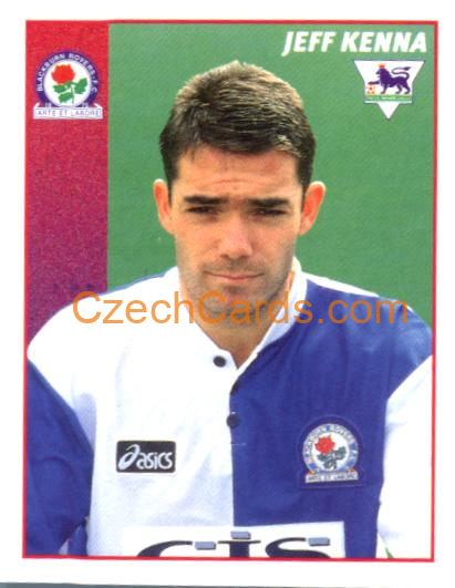 Jeff Kenna 1997 Merlin EPL Sticker #61
