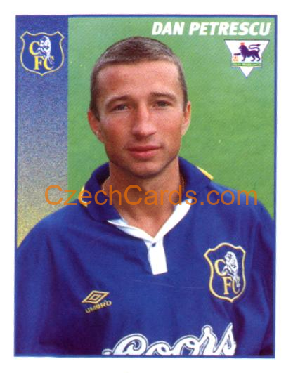 Dan Petrescu 1997 Merlin EPL Sticker #87