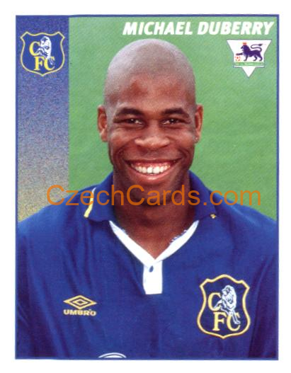 Michael Duberry 1997 Merlin EPL Sticker #91