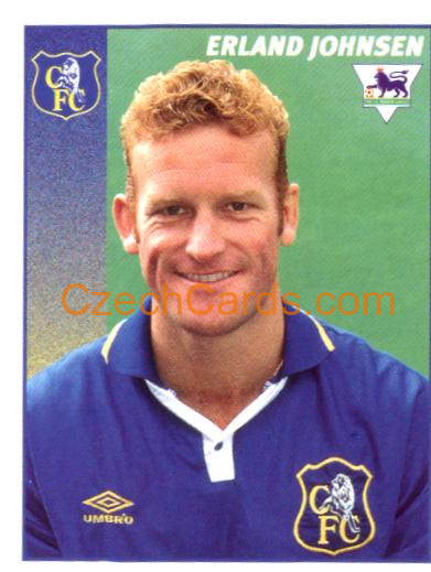 Erland Johnsen 1997 Merlin EPL Sticker #93