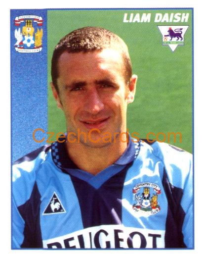 Liam Daish 1997 Merlin EPL Sticker #115