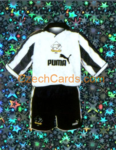 Home Kit Derby County 1997 Merlin EPL Sticker #134 foil