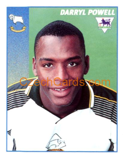 Darryl Powell 1997 Merlin EPL Sticker #142