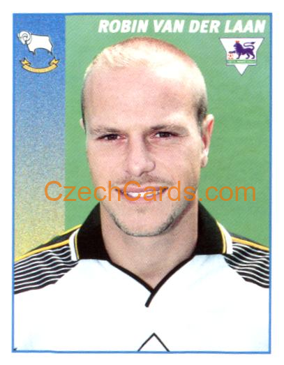 Robin Van Der Laan 1997 Merlin EPL Sticker #146