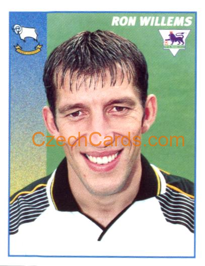 Ron Willems 1997 Merlin EPL Sticker #148