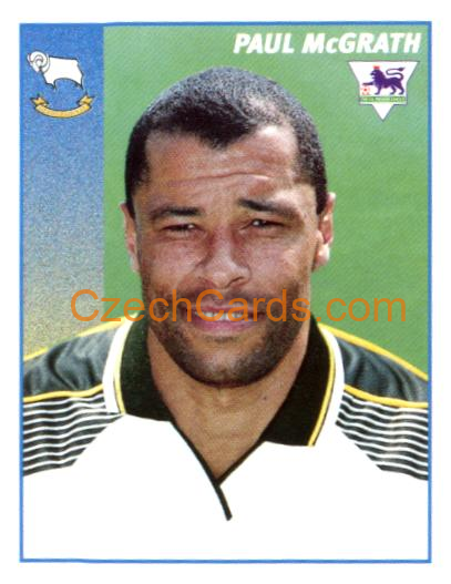 Paul McGrath 1997 Merlin EPL Sticker #150