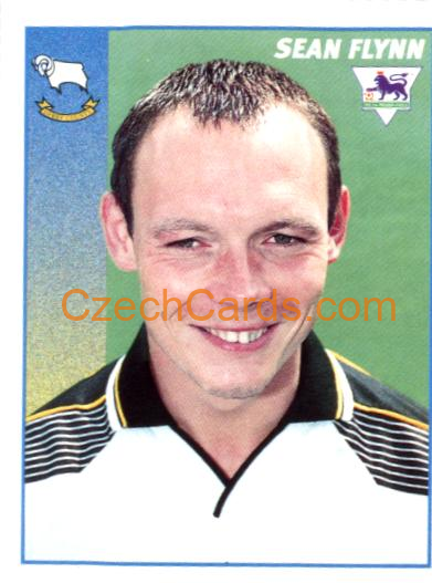 Sean Flynn 1997 Merlin EPL Sticker #151