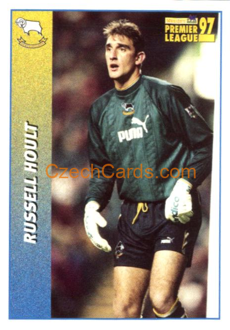 Russell Hoult (Keeper) 1997 Merlin EPL Sticker #156