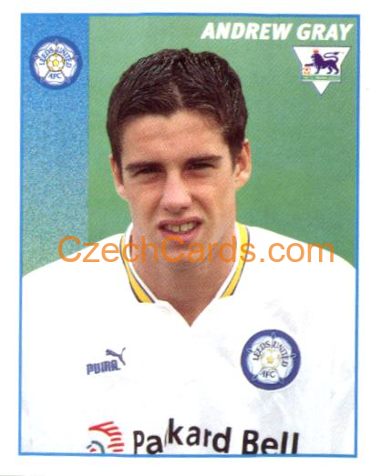 Andrew Gray 1997 Merlin EPL Sticker #199