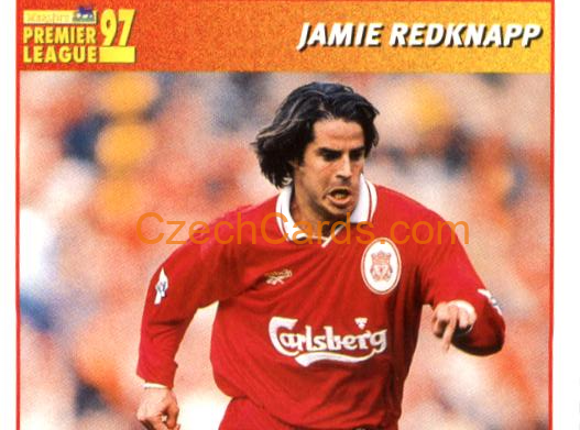 Jamie Redknapp (1/2) 1997 Merlin EPL Sticker #257