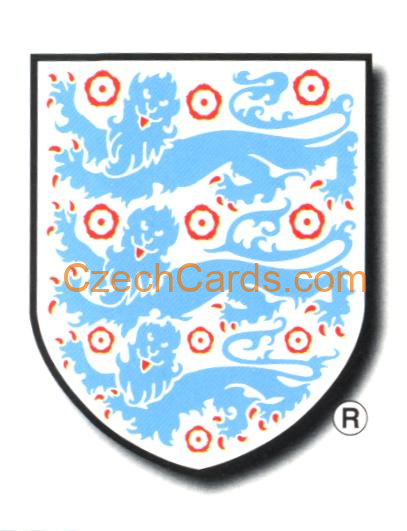 England FA Logo 1997 Merlin EPL Sticker #269