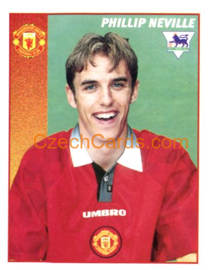 Phil Neville 1997 Merlin EPL Sticker #287