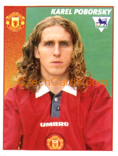 Karel Poborsky 1997 Merlin EPL Sticker #291