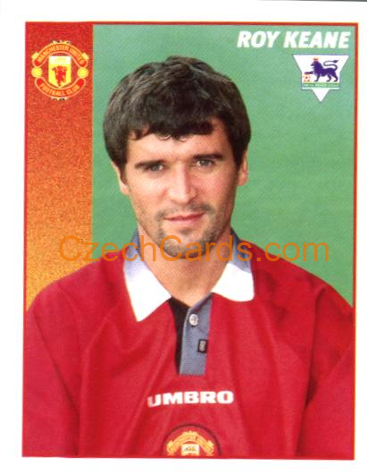 Roy Keane 1997 Merlin EPL Sticker #292