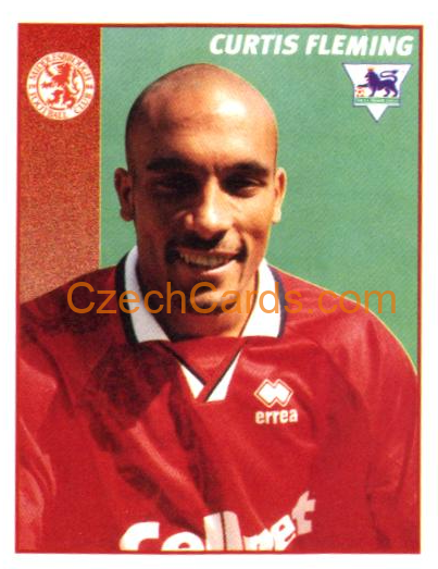 Curtis Fleming 1997 Merlin EPL Sticker #315