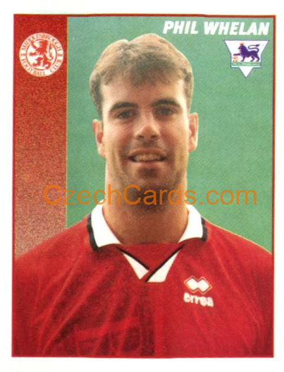 Phil Whelan 1997 Merlin EPL Sticker #316