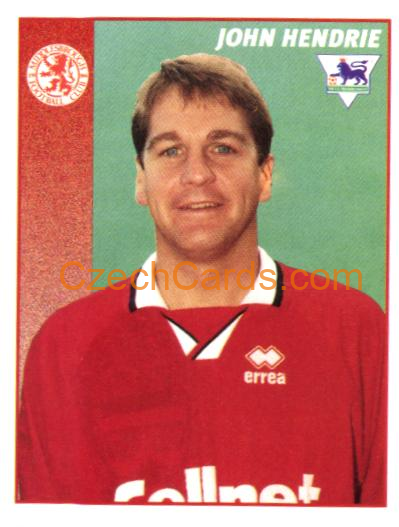 John Hendrie 1997 Merlin EPL Sticker #324
