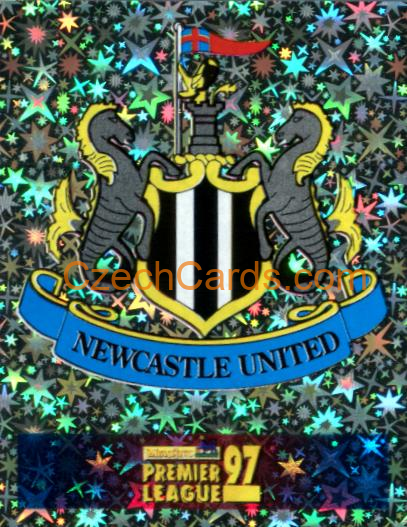 Club Emblem 1997 Merlin EPL Sticker #330 foil