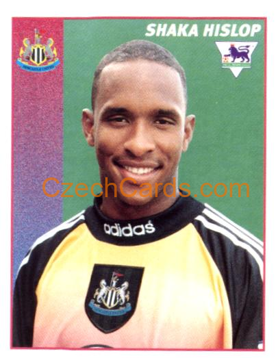 Shaka Hislop 1997 Merlin EPL Sticker #336